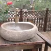 Centennial Stone Wash Basin Vintage Pebble Table Basin Natural Stone Washbasin Art Basin Wash Basin