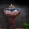 European-Style Antique Art Inter-Platform Basin Retro Table Basin Stone Wash Basin Creative Washbasin Personalized Sink