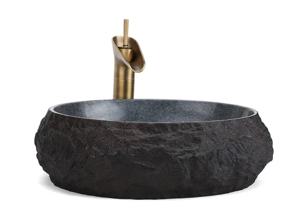 European-Style Antique Art Inter-Platform Basin Retro Table Basin Stone Wash Basin Creative Washbasin Personalized Sink