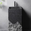 Whole Stone Column Basin, Outdoor Courtyard, Floor Standing Light Luxury Washbasin, Household Balcony, Stone Sink