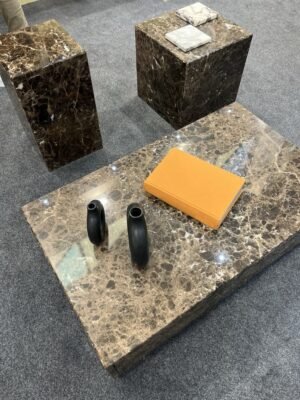 Emperador Dark Marble Coffee Tables